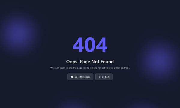 404 Page